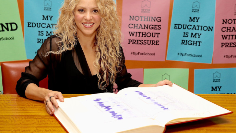 Shakira Supports #UpForSchool Education Petition