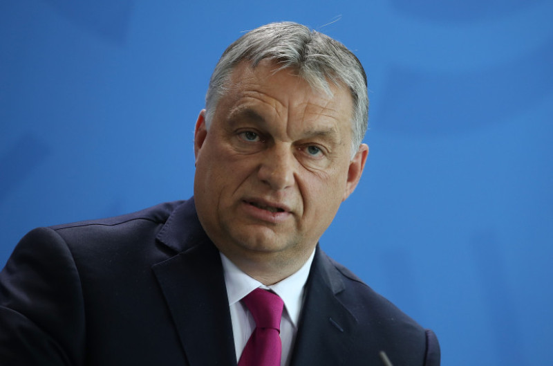 Viktor Orban Meets With Angela Merkel In Berlin