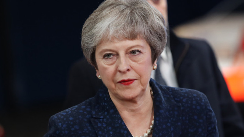British Prime Minister Arrives In Brussels Ahead Of Brexit Summit