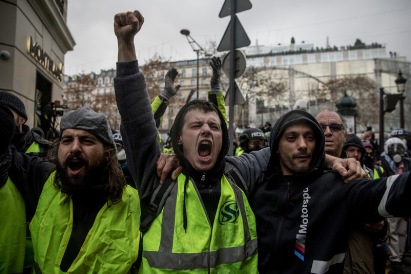 protest veste galbene