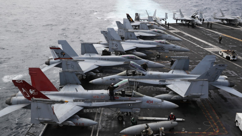 Onboard The USS George H.W Bush - One Of The US Navy's Premier Warships