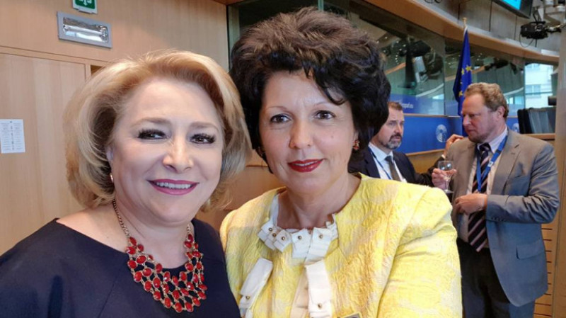 Daniela Cota Viorica Dancila FB