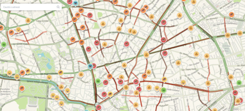 bucuresti waze