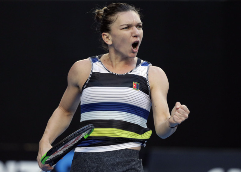 simona halep serena williams live text australian open