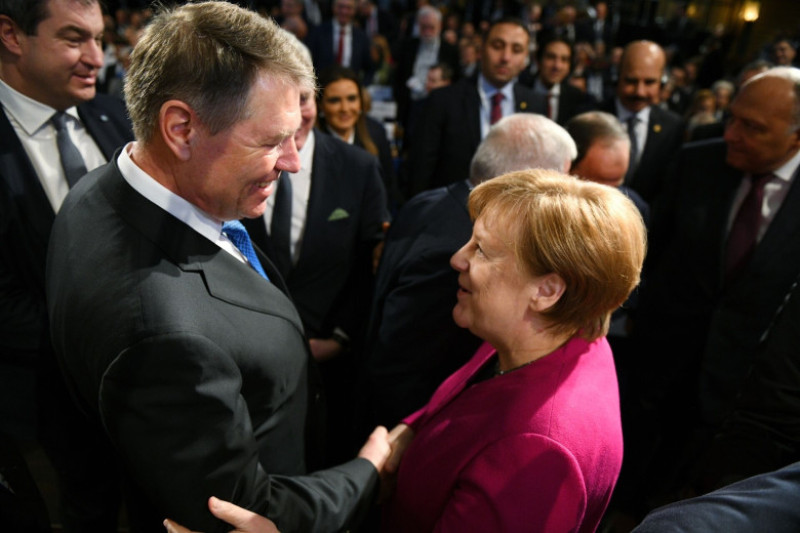 klaus iohannis angela merkel - presidency