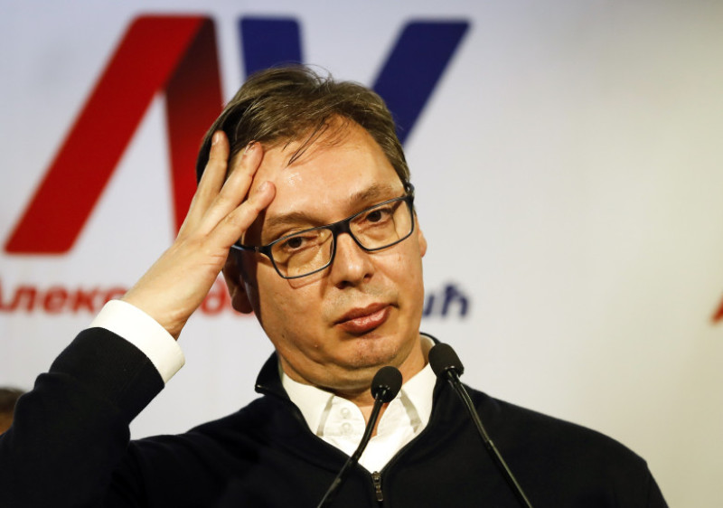 Serbians Vote In Presidential Election