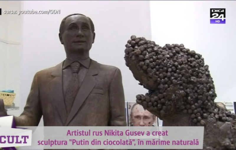 putin in ciocolata