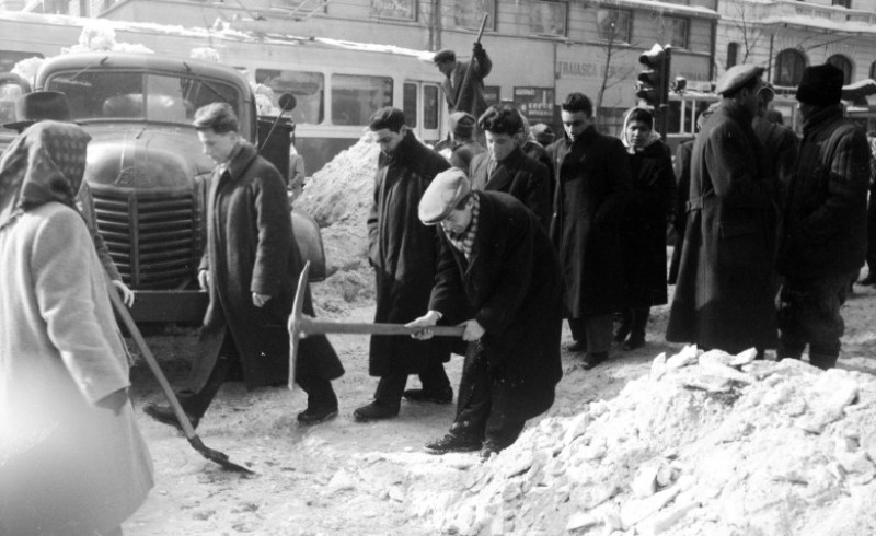 Marele Viscol Din 1954 In Imagini Cum A Arătat Bucureștiul In