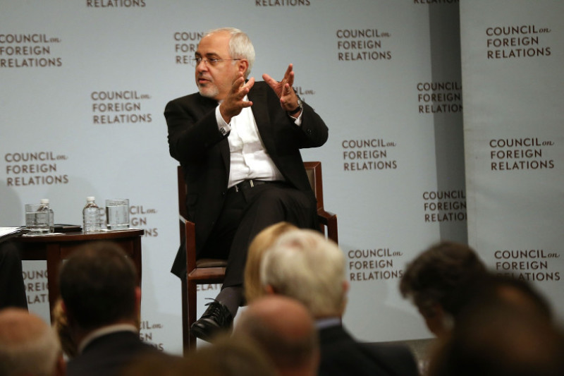 Iranian Foreign Minister Zarif Addresses Council On Foreign Relations In NYC