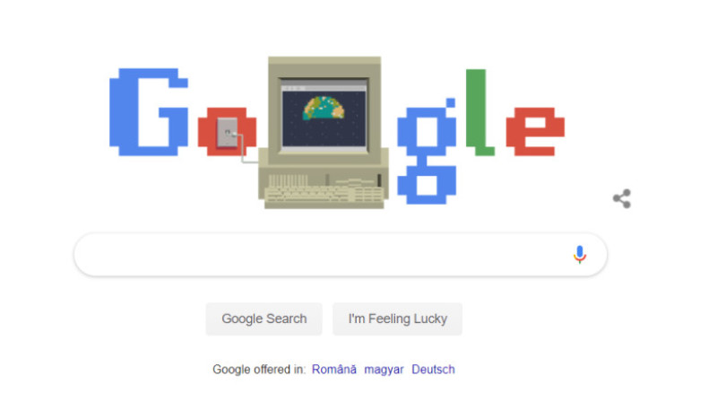 A 30-a aniversare World Wide Web. Google sărbătorește printr-un Doodle special