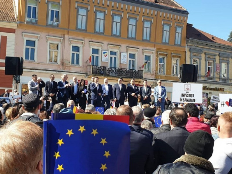 miting psd brasov