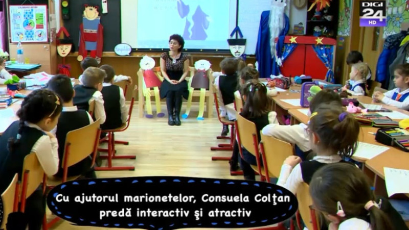 invatatoare moderna marionete coltan