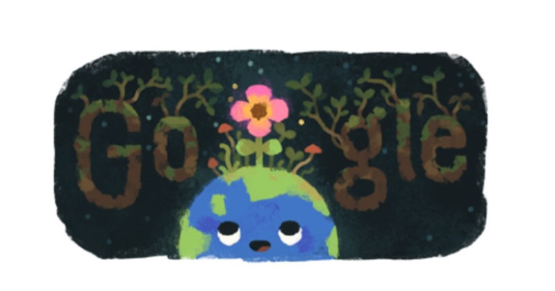 google doodle primavara