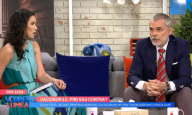 Olivia Steer, ironizată de Dana Rogoz pentru argumentele antivaccinare aduse în dezbaterea cu medicul Mihai Craiu