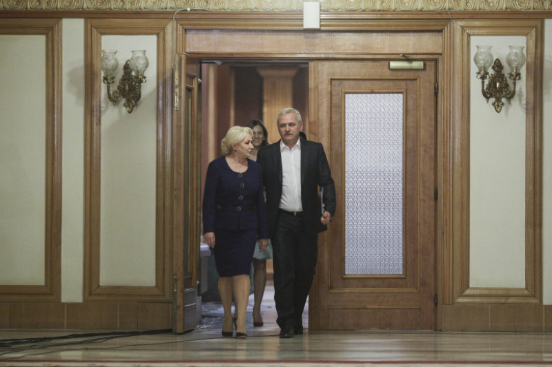 Liviu Dragnea si Viorica Dancila