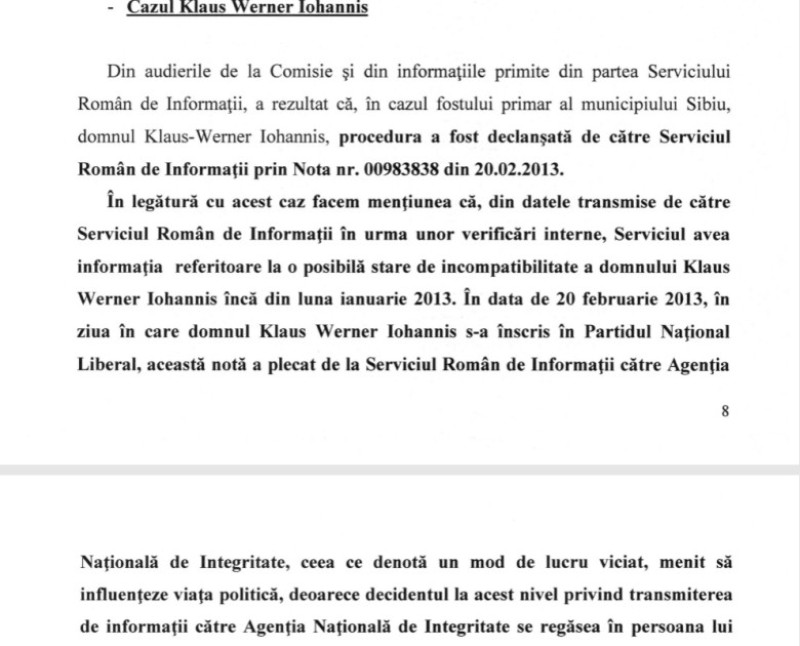 facsimil raport comisie sri
