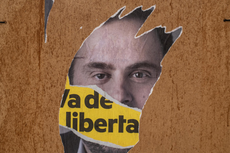 Elections Atmosphere In Barcelona