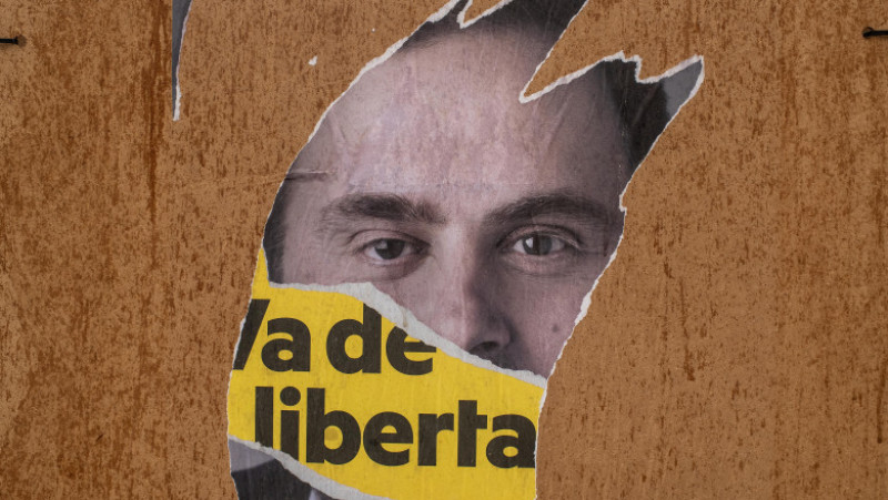 Elections Atmosphere In Barcelona