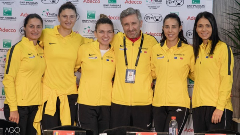 fed cup romania franta 2019, Mihaela Buzărnescu, Irina Begu, Monica Niculescu, Raluca Olaru, Florin Segărceanu