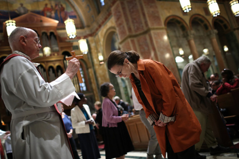 Good Friday Is Celebrated With The Way Of The Cross Procession