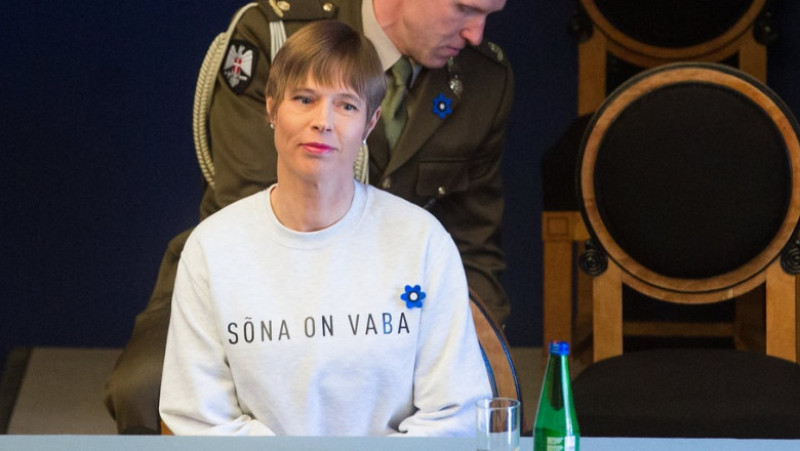 presedinta estoniei bluzon investire guvern