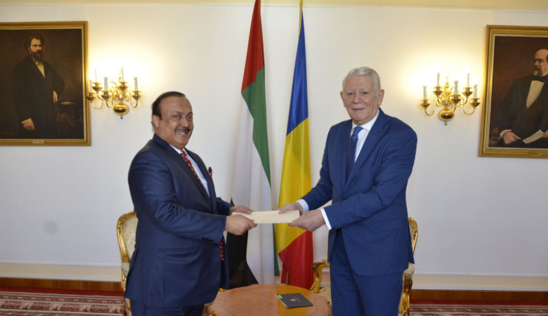 Ahmed Abdullah Bin Saeed Al Matrooshi ambasador emiratele arabe unite la bucuresti