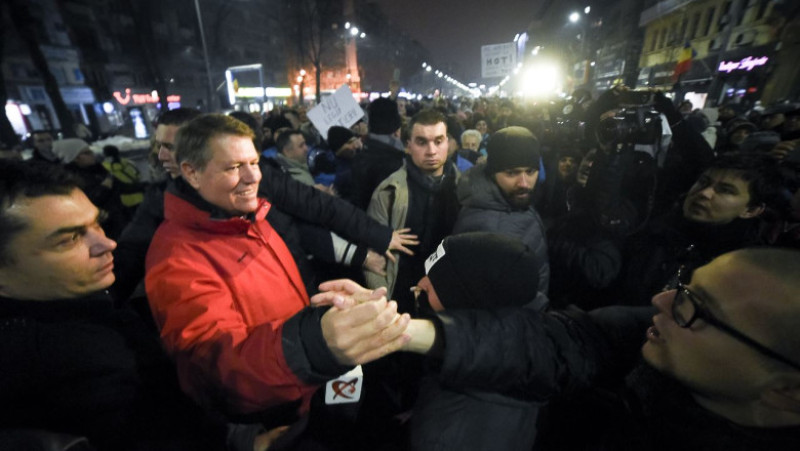 iohannis miting