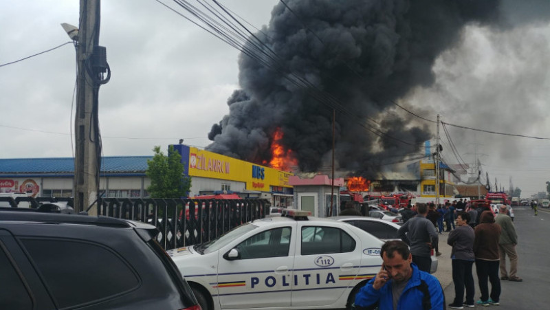 incendiu afumati 2 Foto ISU