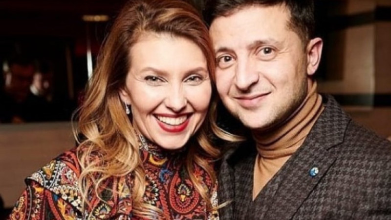 zelenski si sotia - instagram