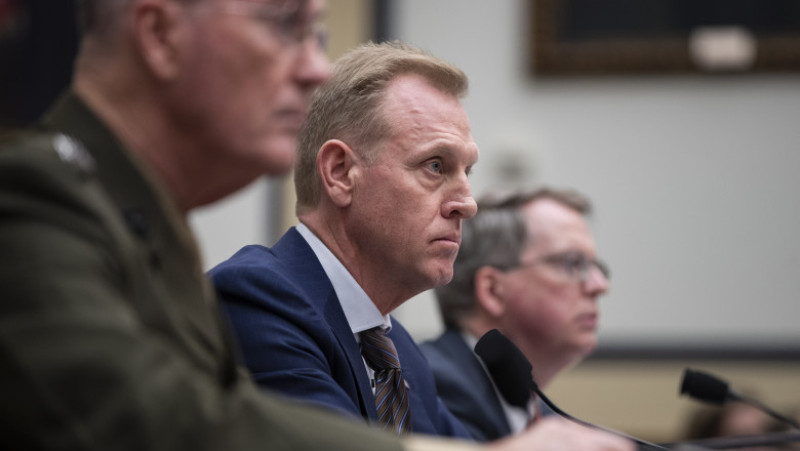 Acting Defense Secretary Shanahan And Joint Chiefs Of Staff Chairman Dunford Testify Before The House Armed Services Committee