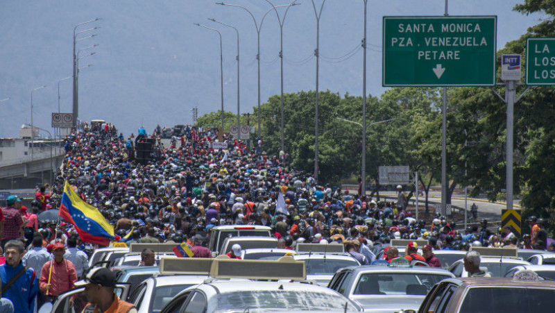 Demonstrations in Caracas