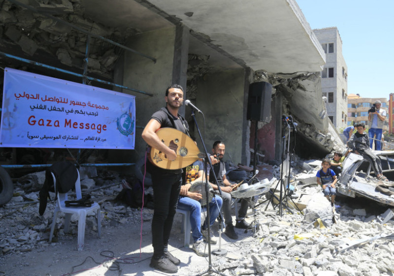 protest eurovision 2019 fasia gaza israel palestina