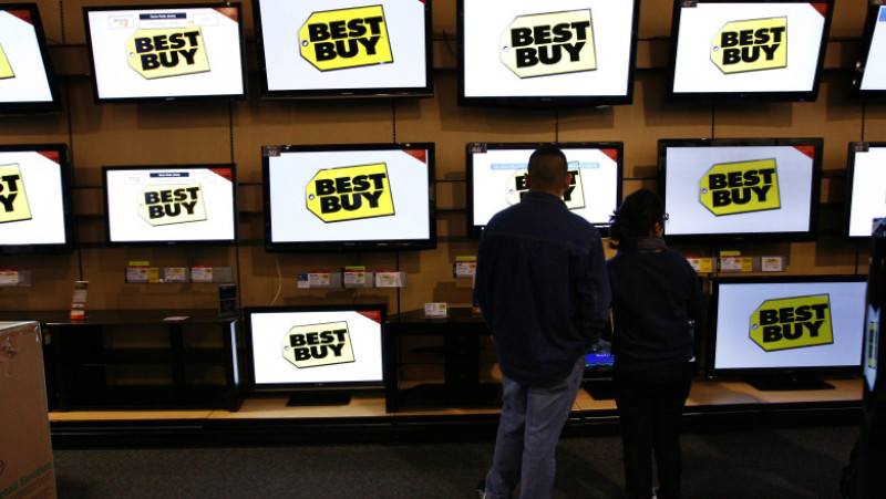 Eager Retailers Greet Crowds Of Shoppers On "Black Friday"