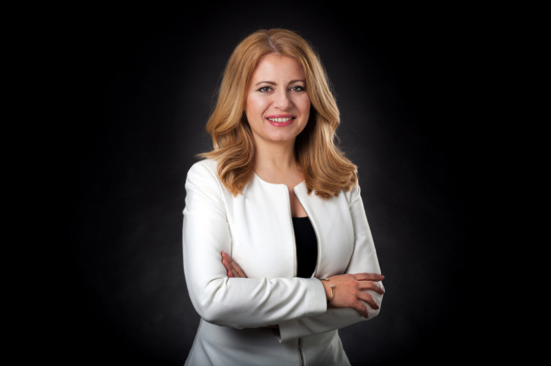 zuzana caputova - site-ul presedintiei slovace