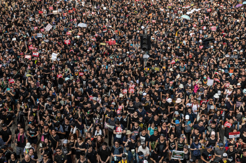 Hong Kongers Protest Over China Extradition Law