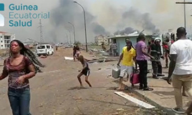 VIDEO. Catastrofă de proporții. Haos și cartiere întregi spulberate, după explozii într-o unitate militară