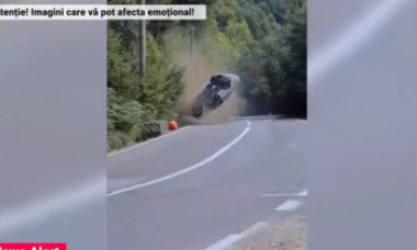 VIDEO. Accident teribil la Raliul Câmpulung Muscel. Imagini cu un puternic impact emoțional