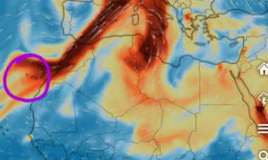 Norul toxic generat de vulcanul din La Palma ajunge în România. Intră pe la Timișoara și până luni seară cuprinde toată țara
