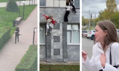 Imagini șocante din timpul atacului armat de la universitatea rusă. Atacatorul și-a ucis victimele cu o pușcă de vănătoare
