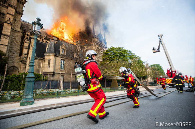 Fire Breaks Out At Iconic Notre-Dame Cathedral In Paris