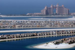 Construction continues on Palm Jumeirah, Dubai - 11 Nov 2009