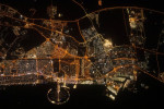 Jaw-dropping views of Earth's cities at night - from 260 miles up