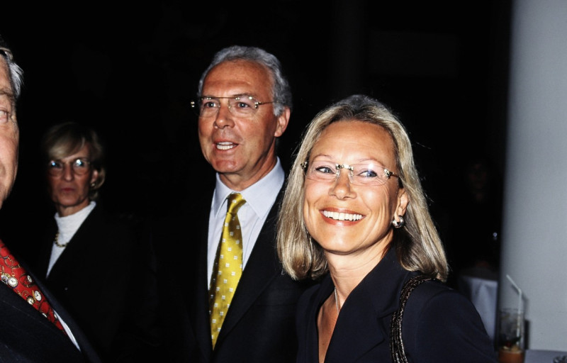 Franz Beckenbauer mit Ehefrau Sybille