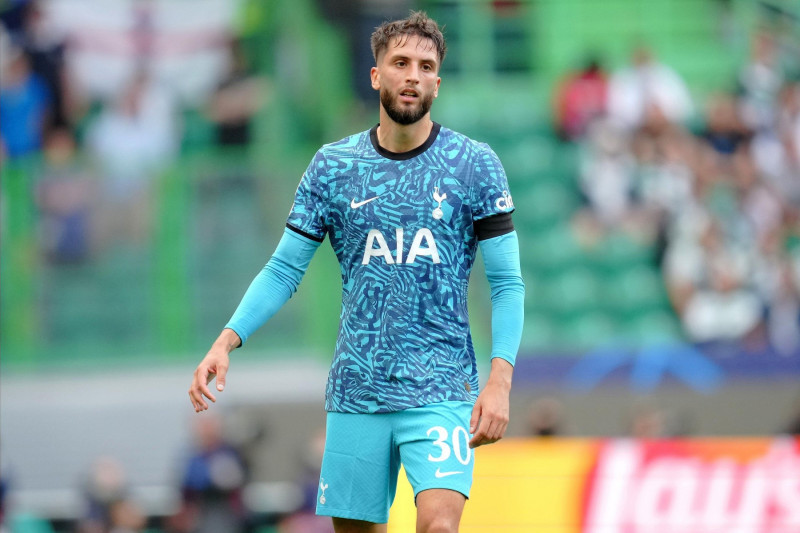 Lisbon, Portugal. 13th Sep, 2022. Rodrigo Betancur of Tottenham Hotspur during the UEFA Champions League match between Sporting SP and Tottenham Hotspur FC, Group D, played at Jose Alvalade Stadium on Sep 13, 2022 in Lisbon, Portugal. (Photo by Magma/PRES