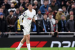 London, England, 31st December 2023. Alejo Veliz of Tottenham goes off injured during the Premier League match at the To