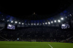 Tottenham Hotspur Stadium, London, UK. 5th Jan, 2024. FA Cup Third Round Football, Tottenham Hotspur versus Burnley; The Tottenham Hotspur Stadium during a light show Credit: Action Plus Sports/Alamy Live News