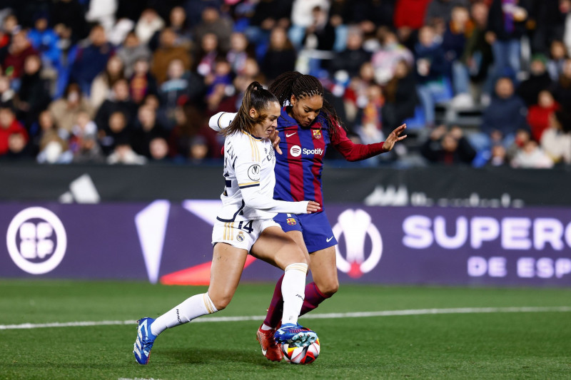 FC Barcelona v Real Madrid - Spanish Women's Super Cup - Semi-Final 2 - 17 Jan 2024