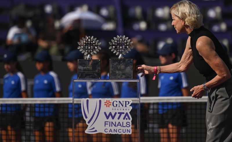 2023 WTA Finals - Final Doubles, Cancun, Mexico - 06 Nov 2023