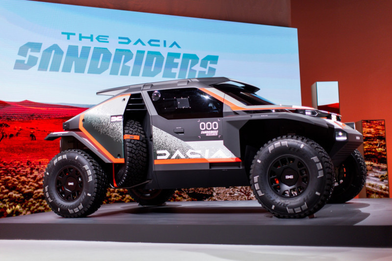 LAUNCH OF THE DACIA SANDRIDERS, , Aubervilliers, France - 30 Jan 2024