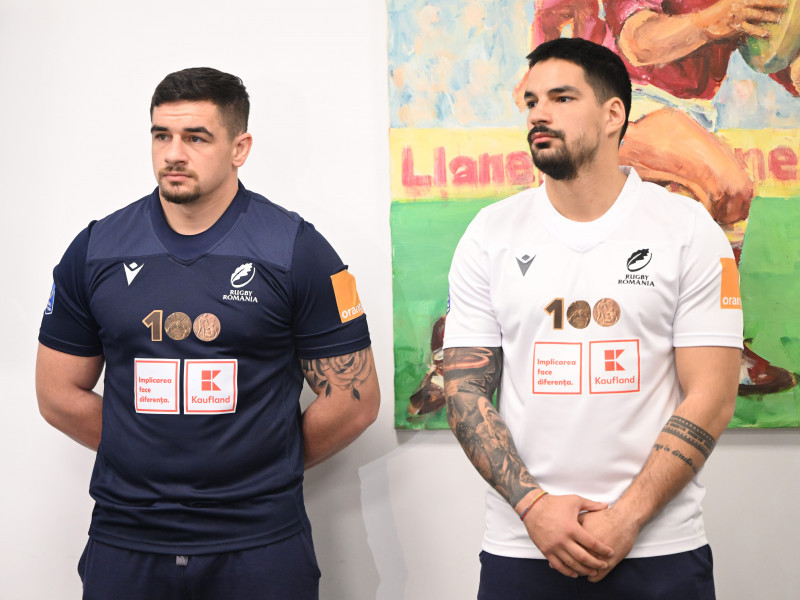 RUGBY:CONFERINTA DE PRESA PREZENTARE TRICOU NATIONALA ROMANIEI (1.02.2024)